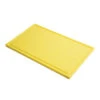 Planche à Découper Professionnelle GN1/1 Avec Rigole, Couleur Jaune - Réf. GN333 - Gastro-M -Materiel Horeca Magasin planche a decouper avec rigole gn1 1 en polyethylene haute densite gastro m jaune