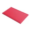 Planche à Découper Avec Rigole GN1/1 - Haute Densité - GN337 - Gastro-M - Rouge -Materiel Horeca Magasin planche a decouper avec rigole gn1 1 en polyethylene haute densite gastro m rouge