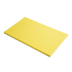 Planche à Découper En Polyéthylène Haute Densité - 600x400x20mm - Jaune - GN345 - Gastro-M