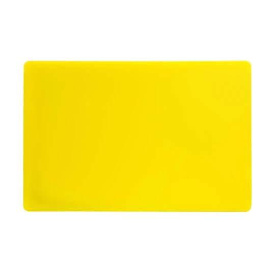 Planche à Découper épaisse En Basse Densité Hygiplas Jaune - 450x350x20mm - Réf. DM002 - Hygiplas 4 Planche à Découper épaisse En Basse Densité Hygiplas Jaune - 450x350x20mm - Réf. DM002 - Hygiplas – Image 2