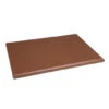 Planche à Découper épaisseur 25mm Haute Densité Hygiplas Marron – J035 – Hygiplas -Materiel Horeca Magasin planche a decouper epaisse haute densite hygiplas marron