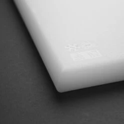Planche à Découper Extra Large Haute Densité Hygiplas - 25mm épaisseur - J044 - Hygiplas -Materiel Horeca Magasin planche a decouper extra large haute densite hygiplas blanche 3