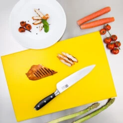 Planche à Découper Haute Densité Hygiplas Jaune - Épaisseur 12mm - Réf. J020 - Hygiplas 13 Planche à Découper Haute Densité Hygiplas Jaune - Épaisseur 12mm - Réf. J020 - Hygiplas -Materiel Horeca Magasin planche a decouper standard haute densite hygiplas jaune 2