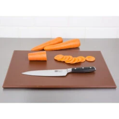 Planche à Découper Haute Densité Hygiplas Marron - 450x300x12mm - J004 12 Planche à Découper Haute Densité Hygiplas Marron - 450x300x12mm - J004 -Materiel Horeca Magasin planche a decouper standard haute densite hygiplas marron 2