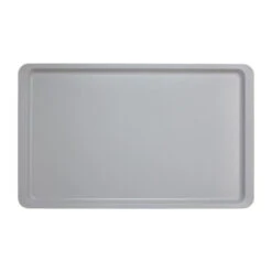 Plateau Lisse En Polyester Versa 530 X 325mm Gris Clair - CJ641 - Cambro