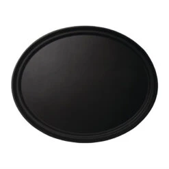 Plateau Ovale Antidérapant En Fibre De Verre - 600 X 730mm - CJ655 - Cambro