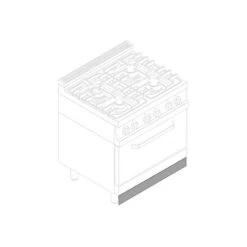 Plinthe Inox Modulaire - V40ZF - Virtus