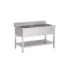 Plonge Avec 2 éviers Et Sous-tablette - GD147BM2