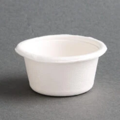 Pots Portion En Bagasse Fiesta 59ml Compostables - Lot De 1000 - Réf. FC517 - Fiesta