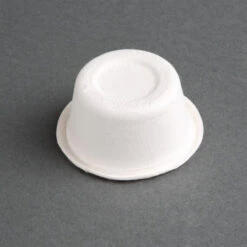 Pots Portion En Bagasse Fiesta 59ml Compostables - Lot De 1000 - Réf. FC517 - Fiesta -Materiel Horeca Magasin pots portion en bagasse fiesta compostable 59ml lot de 1000 3