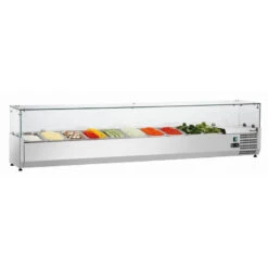 Présentoir Réfrigéré GL4 10 X GN 1/4 - Polyvalence En Restauration - 110174 - Bartscher