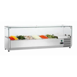 Présentoir Réfrigéré GL4 Pour Professionnels - 6 X GN 1/4 - Réf. 110171 - Bartscher