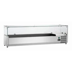 Présentoir Réfrigéré GL4 7 X GN 1/4 - Hygiène Optimale - Bartscher 110172