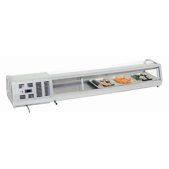 Présentoir Réfrigéré SushiBar GL2-1800 - Capacité 5x GN 1/2 - 110135G - Bartscher 4 Présentoir Réfrigéré SushiBar GL2-1800 - Capacité 5x GN 1/2 - 110135G - Bartscher – Image 2