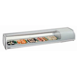 Présentoir Réfrigéré SushiBar GL2-1800 - Capacité 5x GN 1/2 - 110135G - Bartscher