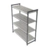 Rayonnage 4 Niveaux étagères à Claire-voie - 1830 X 1525 X 610 Mm - Cambro - FR134 -Materiel Horeca Magasin rayonnage 4 niveaux etageres a claire voie cambro camshelving 1830 x 1525 x 610mm