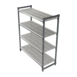 Rayonnage 4 Niveaux étagères à Claire-voie - 1830 X 1525 X 610 Mm - Cambro - FR134