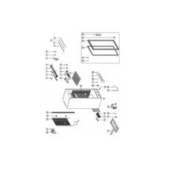 Réfrigérateur à Boissons Tefcold Porte Vitrée à Charnières LED - FS1220 11 Réfrigérateur à Boissons Tefcold Porte Vitrée à Charnières LED - FS1220 -Materiel Horeca Magasin refrigerateur a boissons tefcold porte vitree a charnieres led fs1220 3