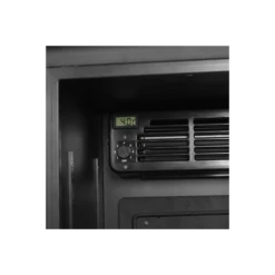 Réfrigérateur à Boissons Tefcold Porte Vitrée à Charnières LED - FSC175H BLACK -Materiel Horeca Magasin refrigerateur a boissons tefcold porte vitree a charnieres led fsc175h black 1