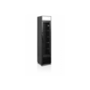 Réfrigérateur à Boissons Tefcold Porte Vitrée à Charnières LED - FSC175H BLACK -Materiel Horeca Magasin refrigerateur a boissons tefcold porte vitree a charnieres led fsc175h black