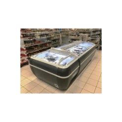 Réfrigérateur / Congélateur De Supermarché Tefcold LED - TWIN 220-CF -Materiel Horeca Magasin refrigerateur congelateur de supermarche tefcold led twin 220 cf 4