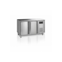 Réfrigérateur De Comptoir GN1/1 Tefcold Portes à Charnières à Fermeture Automatique - CK7210/-SP