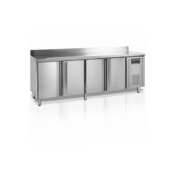 Réfrigérateur De Comptoir GN1/1 Tefcold Portes à Charnières à Fermeture Automatique - CK7410