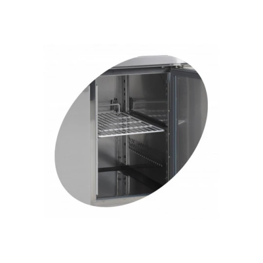Réfrigérateur De Comptoir GN1/1 Tefcold Portes à Charnières à Fermeture Automatique - GC73 4 Réfrigérateur De Comptoir GN1/1 Tefcold Portes à Charnières à Fermeture Automatique - GC73 – Image 2