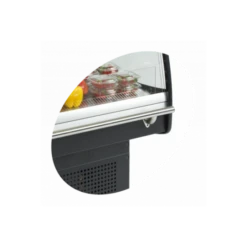 Réfrigérateur Noir Pour Achats Impulsifs Tefcold - PDC90 -Materiel Horeca Magasin refrigerateur noir pour achats impulsifs tefcold pdc90 2