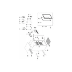 Réfrigérateur Table Top Tefcold Porte Vitrée à Charnières à Fermeture Automatique LED - FS80CP -Materiel Horeca Magasin refrigerateur table top tefcold porte vitree a charnieres a fermeture automatique led fs80cp 3