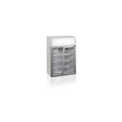 Réfrigérateur Table Top Tefcold Portes Vitrées Coulissantes LED - FSC100