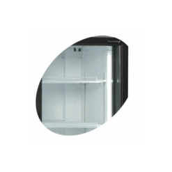 Réfrigérateur Vitré Tefcold Porte Vitrée Coulissante à Fermeture Automatique LED - FSC1950S -Materiel Horeca Magasin refrigerateur vitre tefcold porte vitree coulissante a fermeture automatique led fsc1950s 1