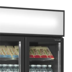 Réfrigérateur Vitré Tefcold Portes Vitrées à Charnières à Fermeture Automatique LED - FSC891H BLACK 8 Réfrigérateur Vitré Tefcold Portes Vitrées à Charnières à Fermeture Automatique LED - FSC891H BLACK -Materiel Horeca Magasin refrigerateur vitre tefcold portes vitrees a charnieres a fermeture automatique led fsc890h black 1