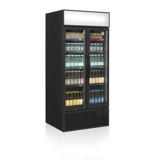 Réfrigérateur Vitré Tefcold Portes Vitrées à Charnières à Fermeture Automatique LED - FSC891H BLACK 6 Réfrigérateur Vitré Tefcold Portes Vitrées à Charnières à Fermeture Automatique LED - FSC891H BLACK – Image 4