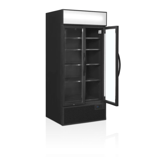 Réfrigérateur Vitré Tefcold Portes Vitrées à Charnières à Fermeture Automatique LED - FSC891H BLACK 7 Réfrigérateur Vitré Tefcold Portes Vitrées à Charnières à Fermeture Automatique LED - FSC891H BLACK – Image 5