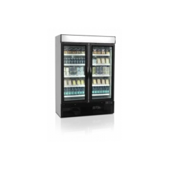 Réfrigérateur Vitré Tefcold Portes Vitrées à Charnières LED - NC5000G -Materiel Horeca Magasin refrigerateur vitre tefcold portes vitrees a charnieres led nc5000g 3