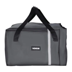 Sac à Pizza Isotherme 495x495x320mm - Réf. FR224 - Vogue -Materiel Horeca Magasin sac a pizza isotherme vogue gris 495x495x320mm 3