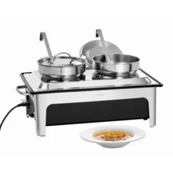 Soupière Double 2x4L - Puissance 2200W - Réf. 500840 - Bartscher