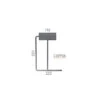 Support Pour Rampes Chauffantes - 33090A 2 Support Pour Rampes Chauffantes - 33090A -Materiel Horeca Magasin support pour rampes chauffantes 33090a