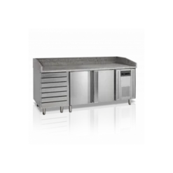 Table à Pizza Tefcold Portes à Charnières à Fermeture Automatique - PT1310