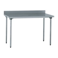 Table De Préparation Inox Avec Dosseret - 1600mm - CX553 - Tournus