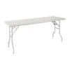 Table De Travail Pliante Inox Vogue 1830x610x780mm - FN289 - Vogue -Materiel Horeca Magasin table de travail pliante inox vogue 1830x610x780mm