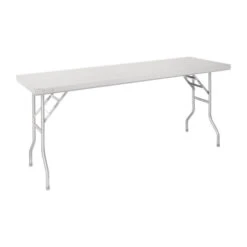 Table De Travail Pliante Inox Vogue 1830x610x780mm - FN289 - Vogue
