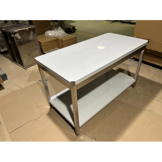 Table Inox Avec Sous Tablette 1600 X 700mm - GDATS-167 6 Table Inox Avec Sous Tablette 1600 X 700mm - GDATS-167 – Image 4