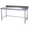 Table Murale Inox Entièrement Soudée - 1500x600mm - DC602 - Parry -Materiel Horeca Magasin table murale inox entierement soudee parry 1500x600mm