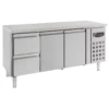 Table Réfrigérée - 2 Portes 2 Tiroirs - 7950-cbs-0205 -Materiel Horeca Magasin table refrigeree 2 portes 2 tiroirs 7950 cbs 0205
