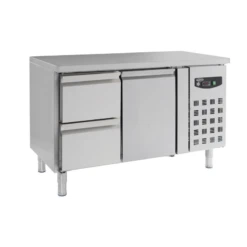 Table Réfrigérée En Inox - 1 Porte 2 Tiroirs - 7950-cbs-0200