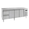 Table Réfrigérée En Inox 3 Portes 2 Tiroirs - 7950-cbs-0210 -Materiel Horeca Magasin table refrigeree en inox 3 portes 2 tiroirs 7950 cbs 0210