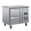 Table Réfrigérée GN 1/1 Ventilée 2 Tiroirs Polar Série U - Capacité 124L - Réf. DA546 - Polar