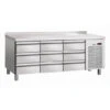 Table Réfrigérée S9-100 MA - Capacité 9 Tiroirs - Bartscher 110858MA -Materiel Horeca Magasin table refrigeree s9 100 ma bartscher 110858ma